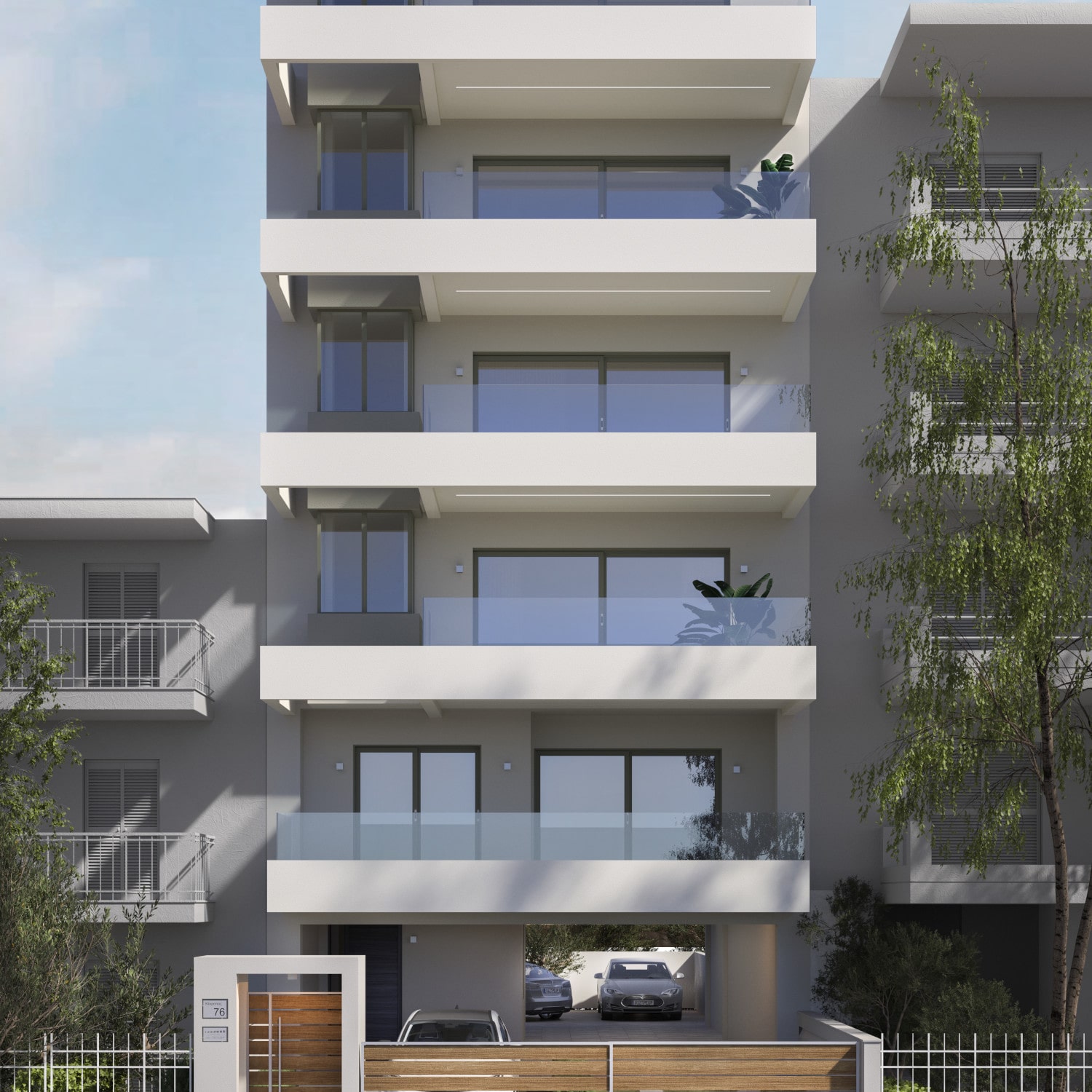 Residential building on Kekropos Street, Kallithea